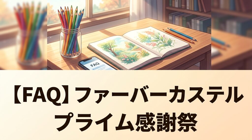 プライム感謝祭のファーバーカステルに関するよくある質問（FAQ）